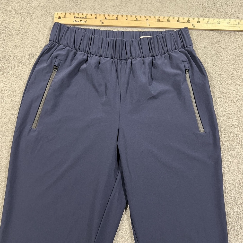 Outerknown Performance Pants Womens Medium Blue Athletic Zipper Pockets Pull On - Picture 4 of 11